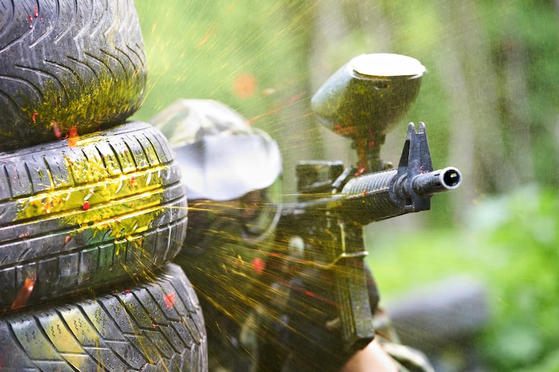 paintball game