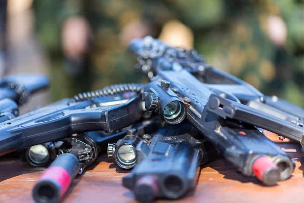 5 laser tag blasters