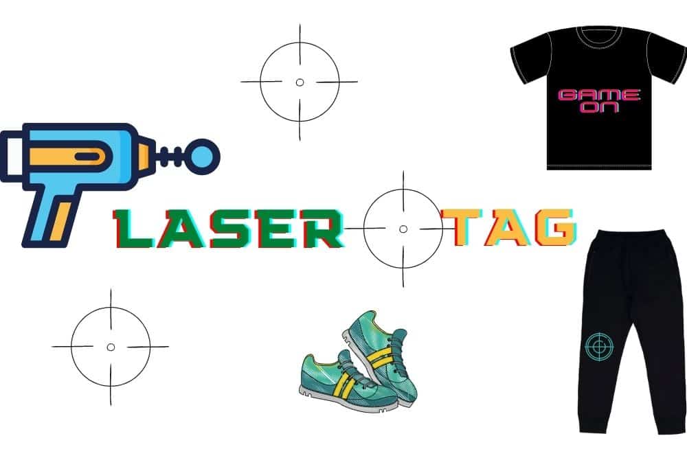 gear to play laser tag