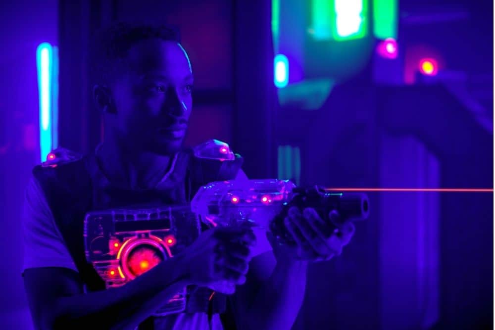 playing laser tag in Wilmington NC