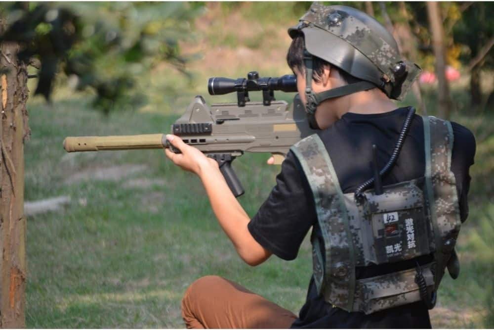 tactical laser tag gun