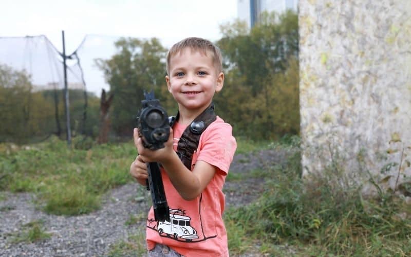 mobile laser tag at home