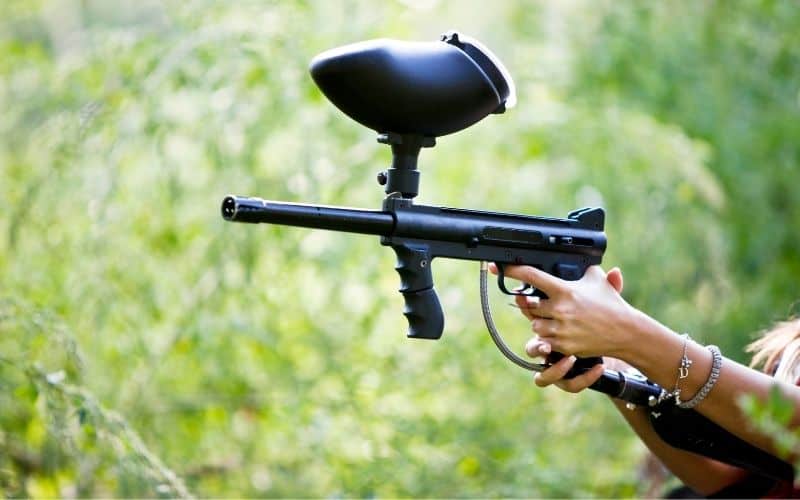 in some states, paintball guns are considered as firearms